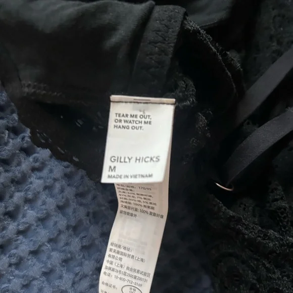 Gilly Hicks- Black Lace Bodysuit - Picture 7 of 7